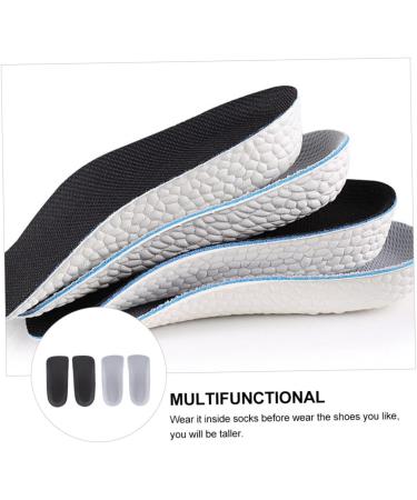 FOMIYES Gel Lift Inserts for Men & Women - Comfortable Insole Pads for Heeled Boots & Shoes - Breathable Heel Lifts for Maximum Comfort & Support - Buy Online on GoSupps.com