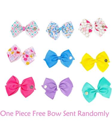 Kids Ponytail Extension With Beads Braids Hair Extension Detachable Synthetic Curly Hairpieces With Bows Protective Easy Hairstyle For Girls Toddlers Children Gift (Twist-6inch Blue) - Buy Online on GoSupps.com