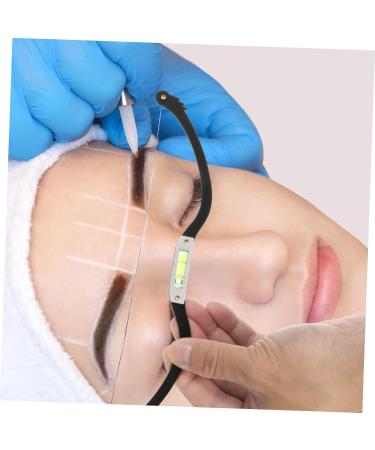 Beavorty 3pcs Bow Eyebrow Ruler Eyebrow Ruler Tool Measuring Tool Eyebrow Drawing Tool Set Eyebrow Trimming - Buy Online on GoSupps.com