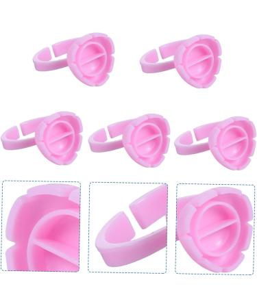 iplusmile Anneaux Porte-extension de Cils 100 Pi ces Taille Petite Couleur Rose Support Pigment pour Maquillage Professionnel et Tatouage - Buy Online on GoSupps.com