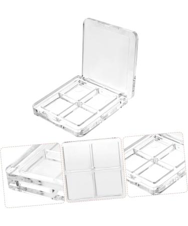 VINTORKY 2pcs Empty Eyeshadow Dish Palettes Empty Eye Shadow Pallet Makeup Eyeshadow Empty Eye Shadow Case - Buy Online on GoSupps.com