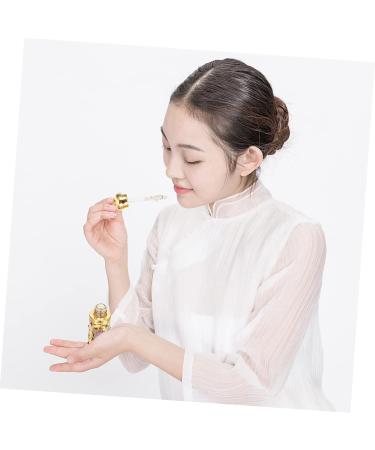 DOITOOL Essential Oil Empty Bottle Perfume Spice Container Refillable Fragrance Essence Bottle Arabic Decor Terrarium Middle East Bottle Dropper Bottle Old Fashioned Glass Travel - Buy Online on GoSupps.com