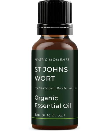Buy Mystic Moments St Johns Wort Organic Essential Oil - 5ml - 100% Pure for International Shipping - Buy Online on GoSupps.com