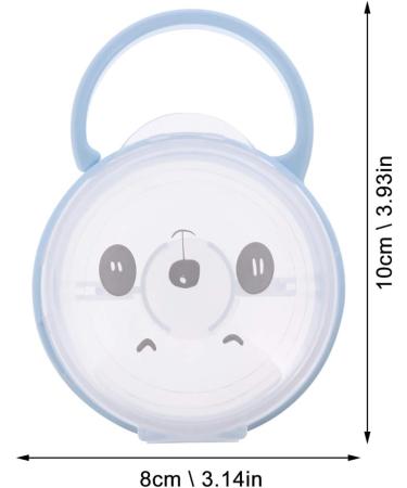 Healifty 2pcs Baby Toddler Pacifier Case - Nipple Shield Holder for Outdoor Use - Blue - Buy Online on GoSupps.com