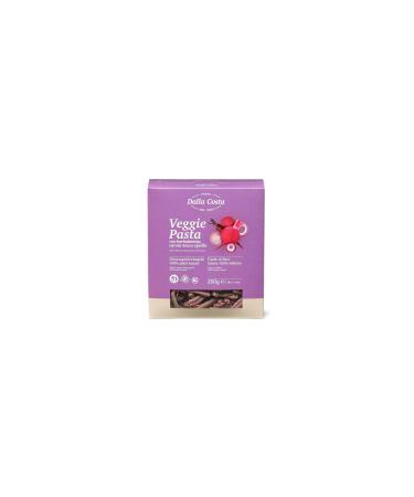 Dalla Costa Vegan pasta Strozzapreti whole wheat groats with beets black carrot and onions savings pack 8 x 250 grams