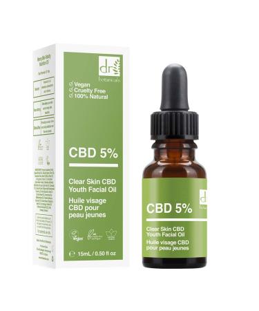 Organic CBD facial oil 15ml antioxidants anti-redness anti-aging