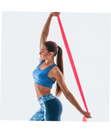 VANZACK Fitness Bands - Elastic Yoga Tension Bands (4pcs) for Workout & Stretching - Ideal for Home Fitness | International Shipping - Buy Online on GoSupps.com