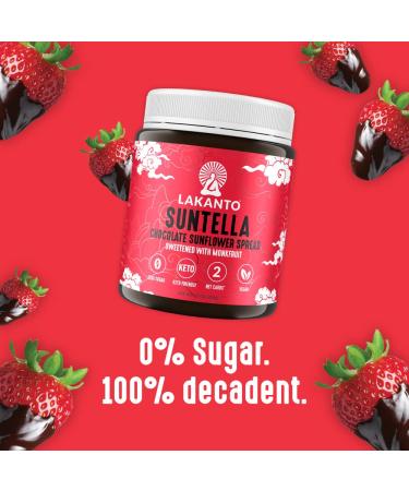 Lakanto Suntella Chocolate Sunflower Spread 10 oz (283 g) - Buy Online on GoSupps.com