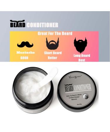Buy Beard Conditioner Cream 2.8oz - Moisturizing & Smoothing for Frizz Control | Natural Beard Care & Mustache Supplies - Buy Online on GoSupps.com