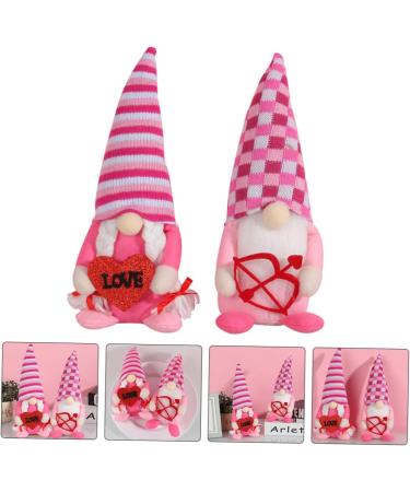 Alipis 6 Pcs Valentine Gnome Bride Cupid Valentines Gnomes Plush Gnome Ornaments Lovers As Shownx3pcs 8x7x26cm x3pcs - Buy Online on GoSupps.com