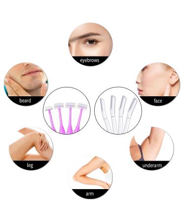 Eyebrow Razor for Women - 20 Pcs T-Shaped Dermaplane & Facial Trimmer Set - Buy Online on GoSupps.com