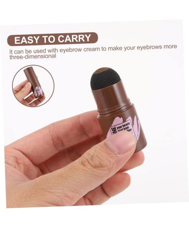 MAGICLULU 1pc Hairline Eyebrow Powder Hairline Powder Forehead Shadow Powder Stamps Cover One Step Hairline Makeup Hair Line Embellish Hair Roots Seal Powder Supplement Cosmetic Product 1 count (Pack of 1) Brown - Buy Online on GoSupps.com