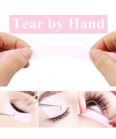 Akissos 6 Pcs Breathable Eyelash Extension Tape - Tear by Hand Fabric Tapes for Lash Extension/Lash Lift - Buy Online on GoSupps.com