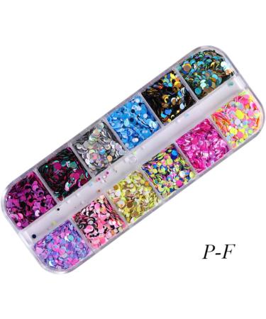 LALAFINA 3 Boxes Round Stickers Thin Nail Sequins Diy Nail Art Art Decoration Sticker Nail Art Pearls Glitter Nail Sequins Nail Art Decoration Circle Stickers Docile Accessories - Buy Online on GoSupps.com