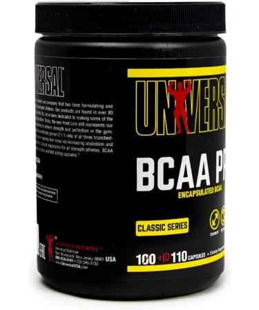 Universal Nutrition BCAA Pro - 100 Capsules for Muscle Recovery & Performance - Buy Online on GoSupps.com