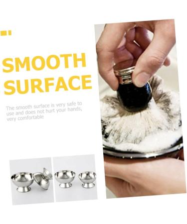 High Impact Stainless Steel Shaving Bowl for Men Durable Shaving Cup - Perfect for Home Use - Buy Online on GoSupps.com