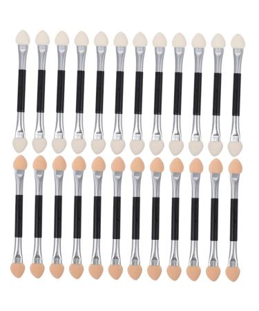 DOITOOL Eye Shadow Sticks 24pcs Latex Eye Shadow Stick Eyeshadow Stick Women Makeup Brush Cosmetic Makeup Sticks Mini Mackey