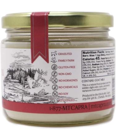 Buy Mt. Capra Goat Milk Ghee 10 fl oz - Organic, Nutritious & Delicious | Shop Now - Buy Online on GoSupps.com