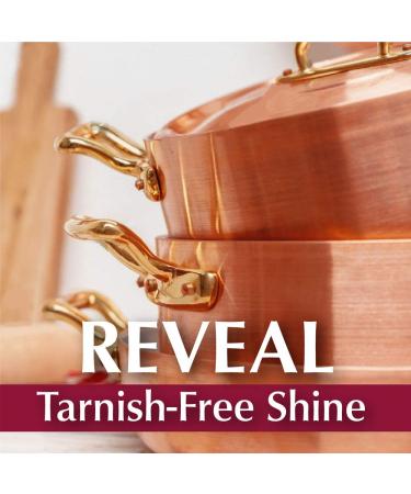 Wrights Copper and Brass Cream Cleaner - 8 Ounce - Gentle Tarnish Removal - Buy Online on GoSupps.com