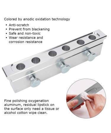 DIY Lipstick Mold Kit - 12.1mm Aluminum Alloy 6 Holes Versatile Lip Balm & Cosmetic Form - Perfect for Creative Lipstick Production! - Buy Online on GoSupps.com