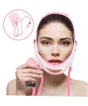 Hemoton 1pc Inflatable Face Strap Girl Strap Face Lifting Mask Girl Tool Facial Slimming Band Strap Tool Face Lifting Strap Girl Chin Lift Belt 60x28cm Pink - Buy Online on GoSupps.com
