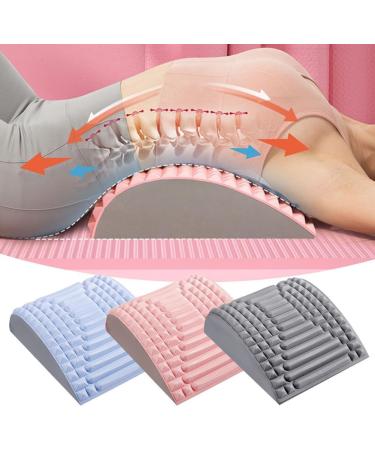 Backhiller Pillow - Lumbar Support & Massage Device for Neck Waist Back Pain Relief & Relaxation | Sciatica & Herniated Disc Relief - Buy Online on GoSupps.com