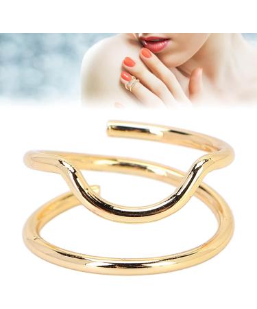 LIYJTK Ring finger index finger nail ring artistic charm decoration retro jewelry for women and girls wedding Valentine's Day gift (3046 oro) - Buy Online on GoSupps.com