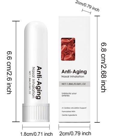 Inhalateur nasal Vitalit Anti- ge | Soin quotidien doux favorise la circulation sanguine et l' nergie | Formule nomade 1 8 ml - Buy Online on GoSupps.com