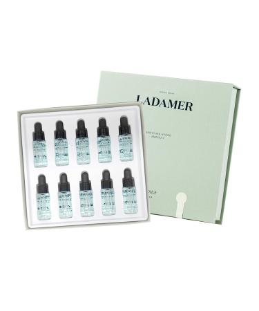LADAMER-Hydrating-Hyaluronic Acid-Moisture-Ampoule-Enriched Hydro Ampoule Clinical Spa Cosmetic Premium Korean Skin Care Acell-300 0.16 fl.oz x 10 packs