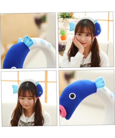 Mikinona 1 PC Puffer Fish Headband Stuffed Animal Headband Makeup Hair Band Stuffed Animal Head Hoop Creative Hair Party Hair Hoop Photo Hair Hoop Hair Ties Plush and Pp Cotton - Buy Online on GoSupps.com