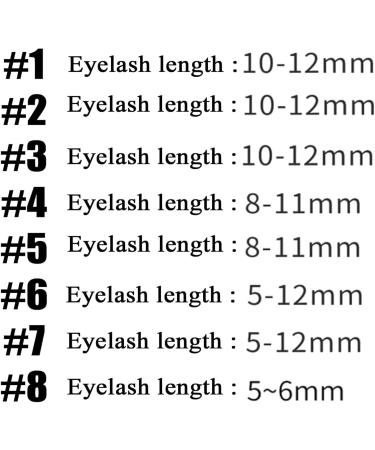 Fish Tails Glueless Press On Eyelashes Press On Lashes No Glue Needed Eyelashes Reusable Self Adhesive Eyelashes Waterproof Self Adhesive Lash Clusters Kit. 7 - Buy Online on GoSupps.com