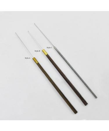 Embroidery Aari Needle Combo - Beads, Sequins, Metal Wires & Thread - 15 Pieces - 5 Styles - Hand Embroidery Tools - Buy Online on GoSupps.com