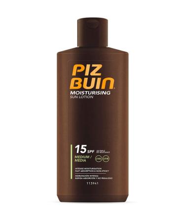 2 x Piz Buin Moisturising Sun Lotion SPF15-200ml