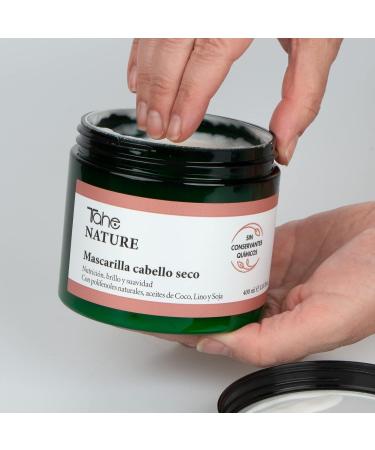 Tahe Nature Mask for dry hair Nature that provides nutrition shine and softness 400 ml - Buy Online on GoSupps.com