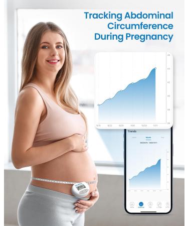 RENPHO Body Tape Measure for Weight Loss Smart Body Measuring Tape for Body Measurements Fitness Body Composition Monitors with APP Retractable Dual-Scale Body Measurement Tape - Buy Online on GoSupps.com