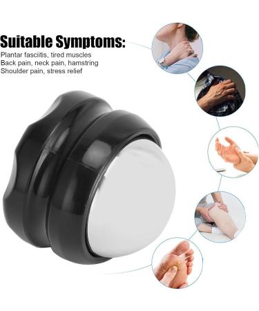 Cold Massage Scroll Ball - Deep Tissue Muscle Regeneration & Relaxation Roller for Shoulders Neck & Back - Manual Cold Massage Ball for Ultimate Body Relief - Buy Online on GoSupps.com
