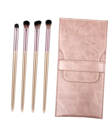 Beatifufu 1 4pcs Eye Makeup Brushes Eye Shade Brush Eyeliner Brush Highlighter Brush Makeup Tool Skin
