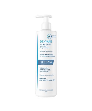 Ducray - Dexyane Ultra-rich Cleansing Gel - Dry and Atopy-Prone Skin - Face Body & Hair - 400ml