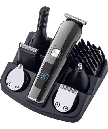 Esenlong Beard Trimmer for Men 15- in- 1 All- in- One Grooming Kit Beard/Nose/Hair/Face/Body Hair Clipper USB Rechargeable& LCD Display Cordless Rechargeable Hair Clippers - Buy Online on GoSupps.com