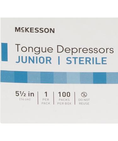 McKesson Tongue Depressor,Sterile - 100 / Box