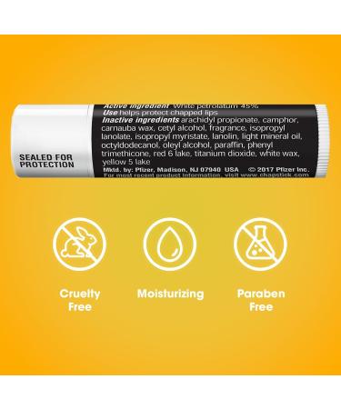 ChapStick Bulk Lip Balm Classic Original 24-Count Lip Moisturizer for Dry Lips 0.15 Ea - Buy Online on GoSupps.com