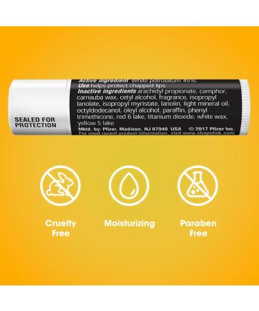 ChapStick Bulk Lip Balm Classic Original 12-Count Lip Moisturizer for Dry Lips 0.15 Oz Ea - Buy Online on GoSupps.com