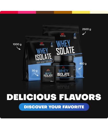 XXL Nutrition Whey Isolate 90 Protein Protein Powder Protein Shakes Whey Protein Isolate Protein Powder Various Flavors Coconut Coconut 1000 grams 33 shakes Coconut 1000 grams - Buy Online on GoSupps.com