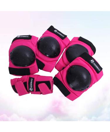 LIOOBO Kids Protective Gear Set - Knee Pads, Elbow Pads, Wrist Guards for Scooter Roller Skating - 6Pcs Outdoor Sports Kit - Buy Online on GoSupps.com