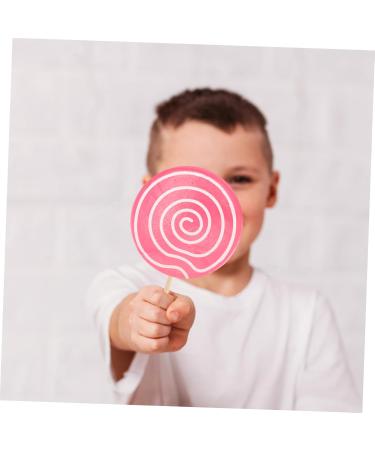 STOBAZA 4pcs Boy Toys Infant Toys Mints Bulk Candy Lollipop Crafts Candy Cane Rainbow Candy Toddler Jesus Pinkx4pcs 14*1CMx4pcs - Buy Online on GoSupps.com
