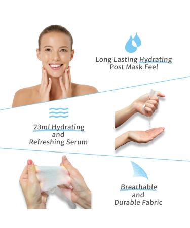 Hydrate and Rejuvenate with My Beauty Diary Hyaluronic Acid Face Mask (8 Sheets) - New English Version - Buy Online on GoSupps.com