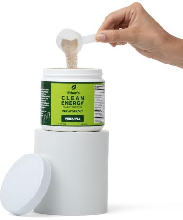 Ethan's Feel Good Pre-Workout & Hydration Drink Mix | Plant-Based Caffeine, Electrolytes, B-Vitamins - Pineapple Pineapple 8.46 Ounce (Pack of 1) - Buy Online on GoSupps.com