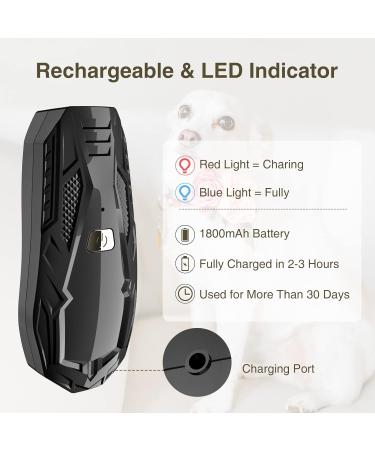 Anti Barking Device Auto Dog Barking Deterrent Devices Stop Dog Barking Ultrasonic Anti Barking Device Dogs Bark Stopper LED Indicate Indoor Outdoor Bark Control Training For Small Medium Large Dogs - Buy Online on GoSupps.com