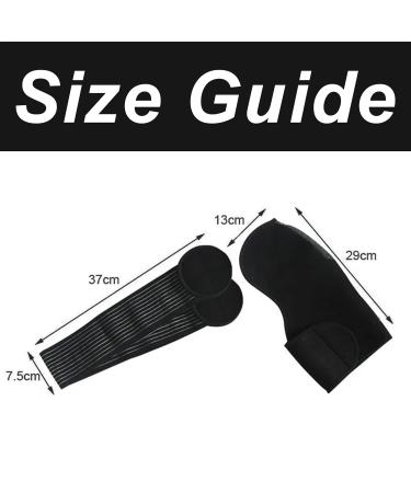 PLASTIFIC Neoprene Shoulder Support Strap for Arthritis, Gym, Sports - Pain Relief, Injury Prevention - Rotator Cuff Support - Black One Size - Buy Online on GoSupps.com
