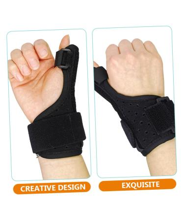 GANAZONO Wear-Resistant Thumb Brace - Thumb Splint & Support for Injured Fingers | Adjustable Thumb Sleeve & Corrector for Maximum Relief - Buy Online on GoSupps.com